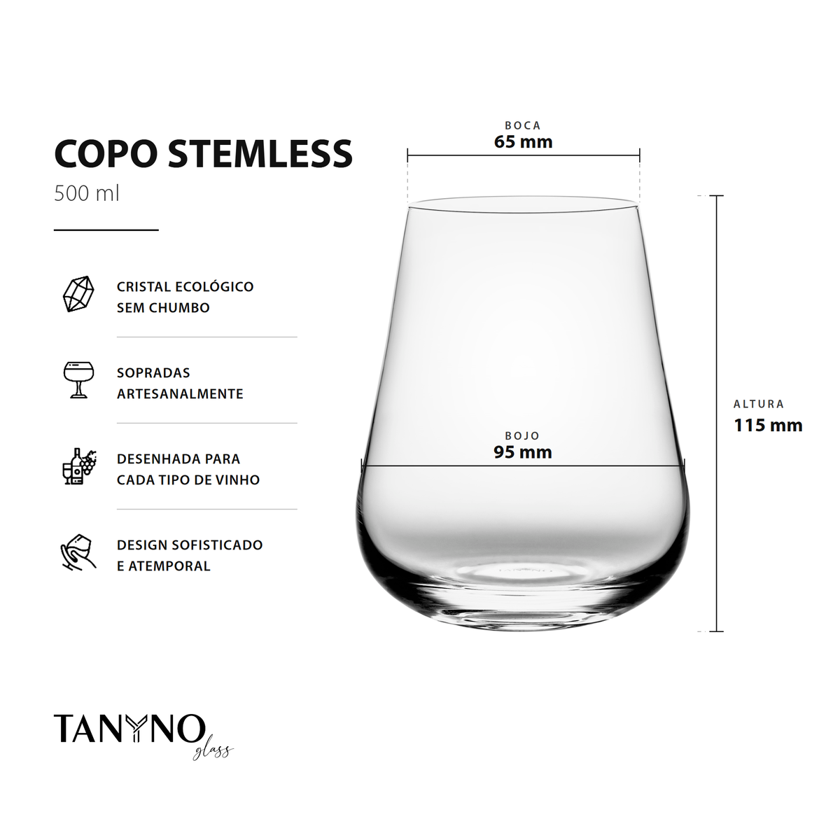 COPO STEMLESS (6un.)