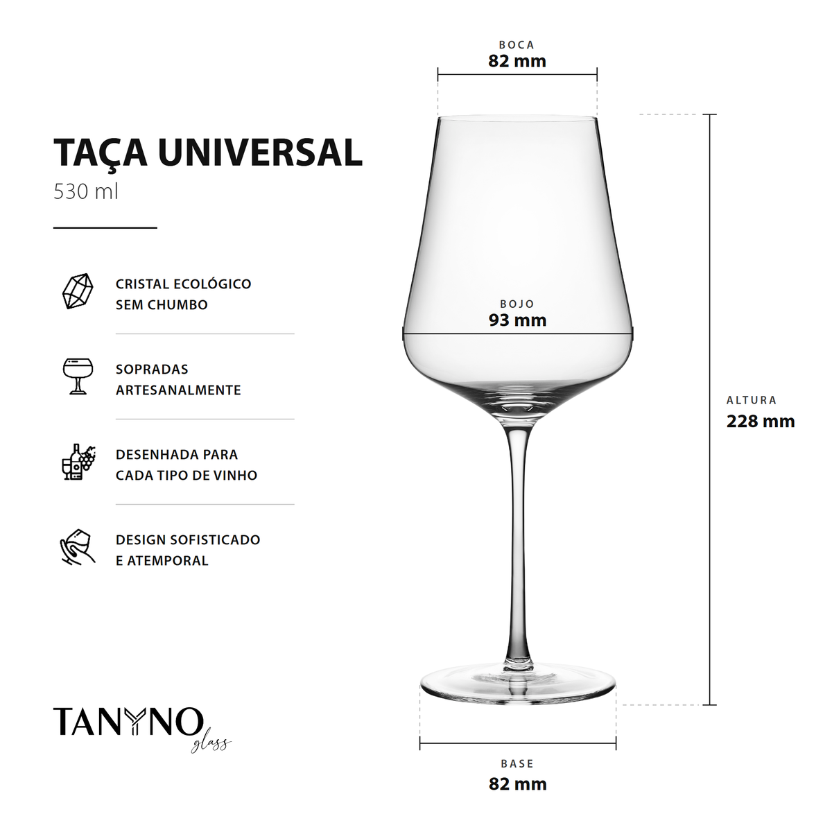 TAÇA UNIVERSAL (6un.)
